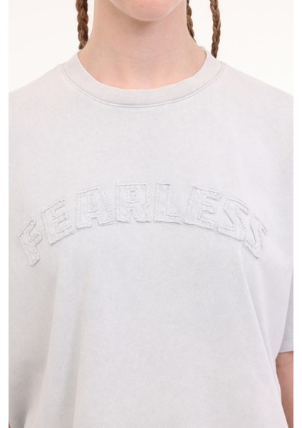 Wl Gale 11SY788 5fx Gri Kadın Kısa Kol T-Shirt fırsatları