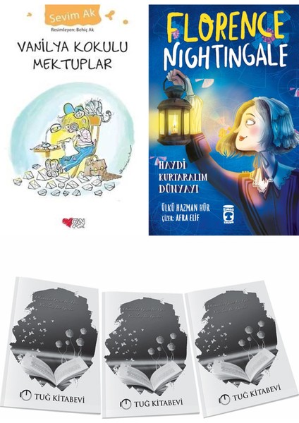 Vanilya Kokulu Mektuplar ve Florence Nightingale Haydi Kurtaralım Dünyayı 2 + Hediyeli