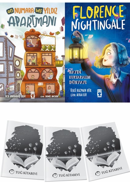 On Numara Beş Yıldız Apartmanı ve Florence Nightingale Haydi Kurtaralım Dünyayı 2 + Hediyeli