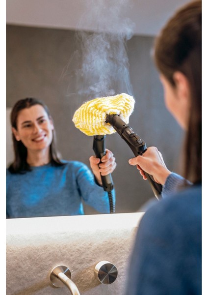 Yedek Temizlik Seti ve Sc 5 Easyfix Iron Plug Buharlı Temizlik Makinesi +Tüy&Tiftik toplama Makinesi indirimleri