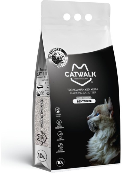 2 x 10 Lt Aktif Karbonlu Bentonit Topaklanan Kedi Kumu fiyatları