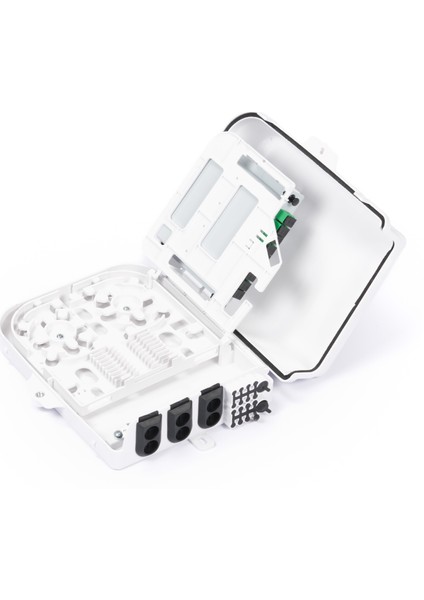 8 Port Ftth, Gpon Fiber Optik Sonlandırma Kutusu – Sc/apc, Sc/upc Uyumlu, Konnektörsüz "boş" , Kaset Tipi Splitter Desteği fiyatları