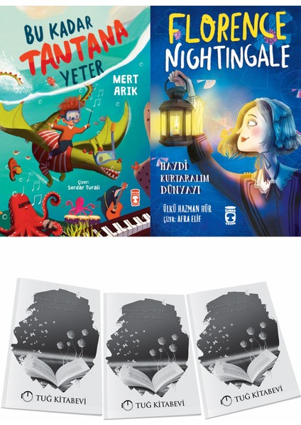 Bu Kadar Tantana Yeter ve Florence Nightingale Haydi Kurtaralım Dünyayı 2 + Hediyeli