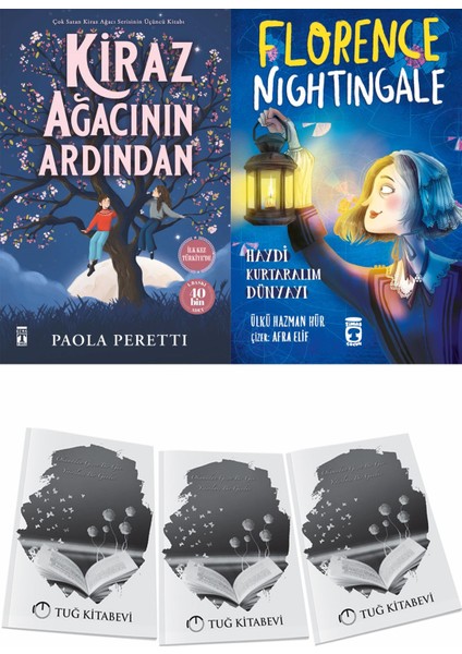 Kiraz Ağacının Ardından ve Florence Nightingale Haydi Kurtaralım Dünyayı 2 + Hediyeli