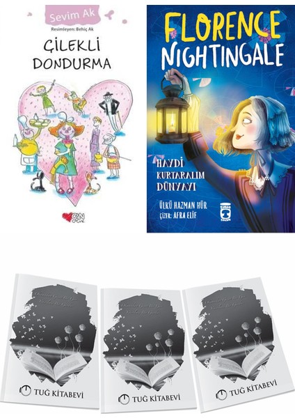 Çilekli Dondurma ve Florence Nightingale Haydi Kurtaralım Dünyayı 2 + Hediyeli