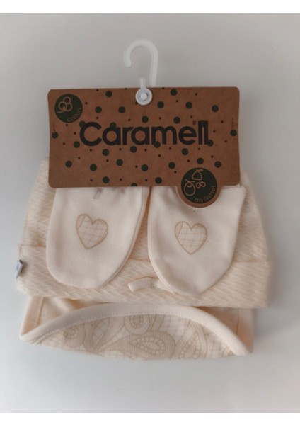 My Baby Kumsal 4lü Takım Aksesuar Eldiven Önlük Bere Tıny Lace Mini Dantel 2081