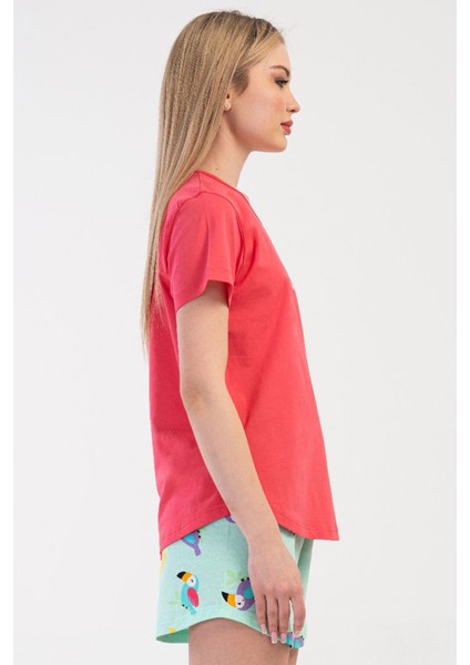 Pamuklu Kadın Kısa Kol Şortlu Pijama Takım , 410127 fiyatları