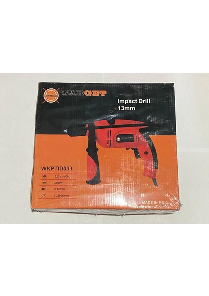 Güçlü 13MM 500W Elektrikli Matkap ile Kolay ve Pratik Kullanım