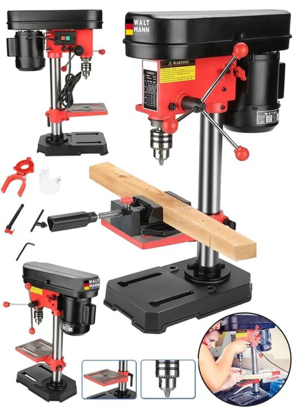 13 mm 500 W Bakır Sargılı Seri Motorlu Sütun Matkap