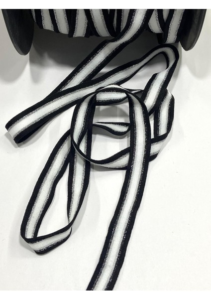 Dekoratif Şerit /simli Eşofman Şeriti / 2 cm / 3 Metre