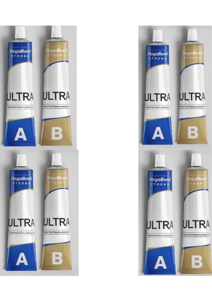 4'lü Pk. Çift Karışım Soğuk Kaynak Macun Yapıştırıcı 100GR fiyatları