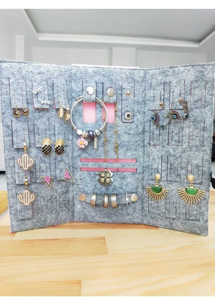 Katlanabilir Seyahat Takı ve Cüzdan Düzenleyici, Pembe Renkli Organizer fiyatları