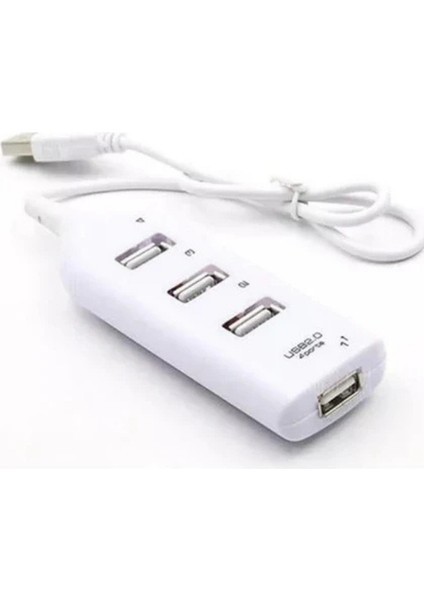 4 Port USB 2.0 Hub Beyaz Tak Çalıştır, Beyaz Renk, Pc ve Laptop Uyumlu Çoğaltıcı Çoklayıcı, Hızlı Veri Aktarımı, Kompakt Tasarım, Windows Macos Linux Destekli, 480 Mbps Transfer Hızı fiyatları