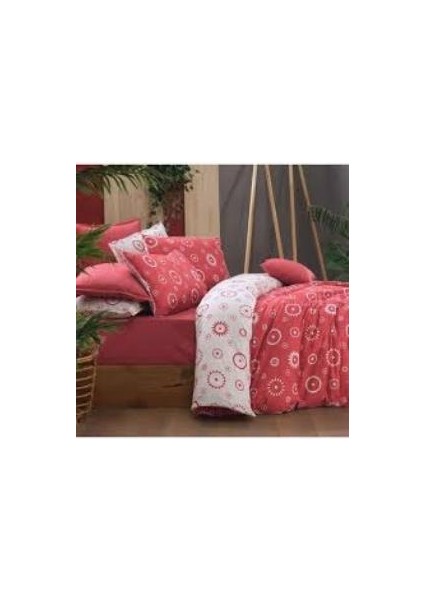 Merlot Fancy Poplin Pamuk King Size Nevresim Takımı