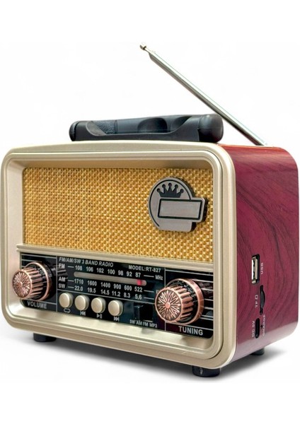 Nostalji Trend Radyo,güneş Panelli Nostaljik Radyo(Bluetooth Özellikli) indirimleri