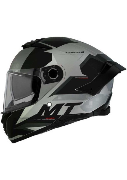 mt Thunder 4 Sv FF118SV Exeo C2 Gloss Pearl Titanium Full Face Motosiklet Kaskı modelleri