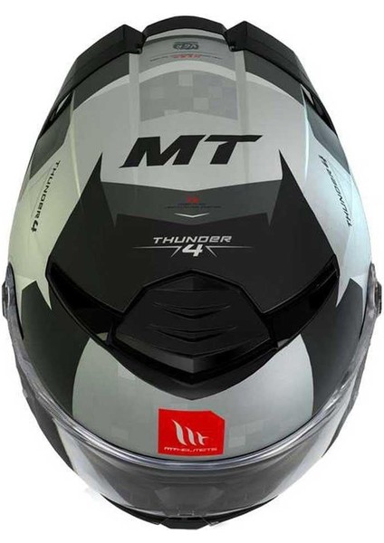 mt Thunder 4 Sv FF118SV Exeo C2 Gloss Pearl Titanium Full Face Motosiklet Kaskı fırsatları
