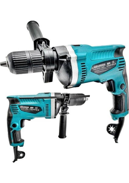 710W 13MM Profesyonel Darbeli Vidalama ve Delme Matkap JL6001