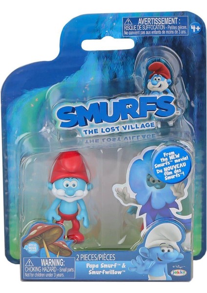 Srn 96562 Şirinler 2li Figür Set -Necotoys - 1 Adet Stokta Olan Gönderilir