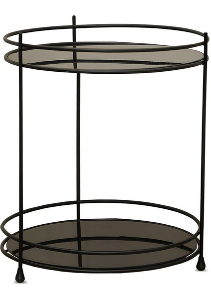 Iki Katlı Siyah Metal Kozmetik Organizer, Pleksi Camlı, Şık ve Kullanışlı Tasarım modelleri