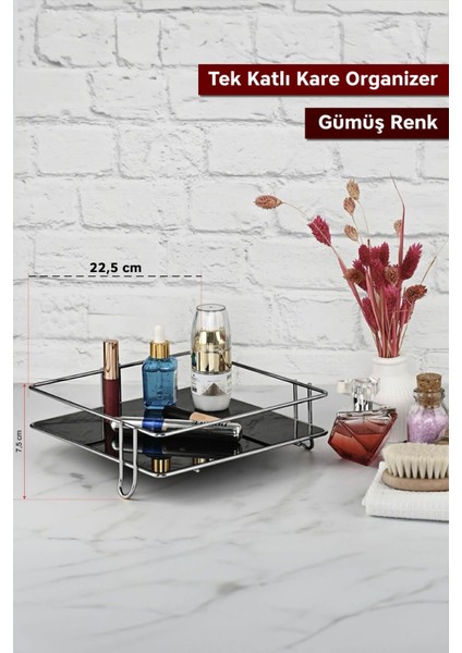 Şık ve Düzenli Makyaj ve Takı Organizeri, Banyo Için Ideal Çözüm