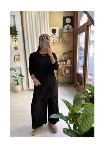 Pliseli Alt Üst Takım modelleri