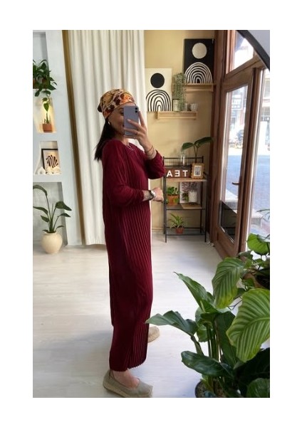 Pliseli Alt Üst Takım modelleri