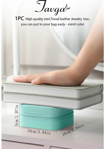 Yeşil Mini Plus Çok Amaçlı Organizer, Kozmetik, Takı ve Aksesuar Saklama Çantası modelleri