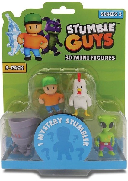 TUY14000 Stumble Guys 5li Mini Figür S2-SG-30006_5 fırsatları