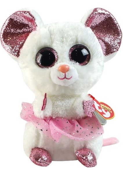 Ty Beanie Boos Tütülü Peluş Fare Nina 17 cm
