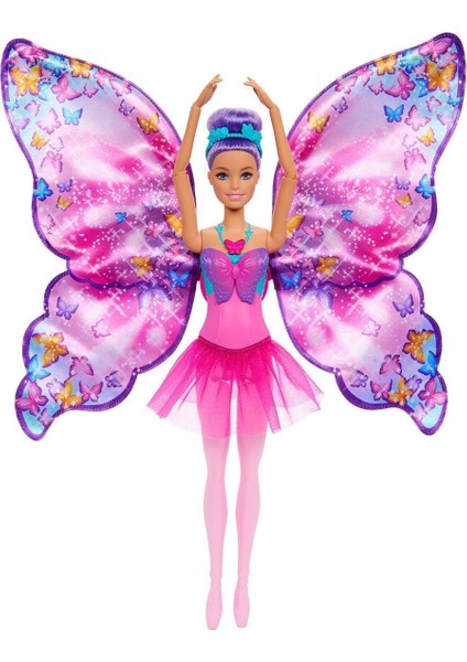 HXJ10 Barbie Kelebek Dansçı Bebek