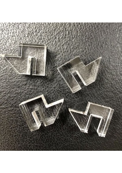 Patiflex Buhar Camı Tutucu Klips 4lü Set 8 mm