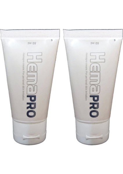 Hemapro Cream 2 Adet Hemoroidinize Basurunuza Akıntınıza Şişkinliğinize Krem 50 ml