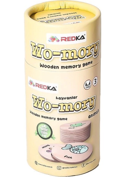 RD5644 Redka Wo-Mory Ahşap Hafıza Oyunu fırsatları