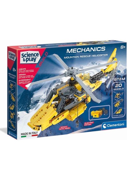 75063TR Kurtarma Helikopteri - Mekanik Laboratuarı +8 Yaş