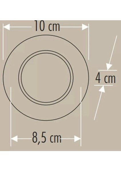 Cata Ct 5258 Siyah Kasa Zepra LED Spot 6W 3 Renkli fiyatları