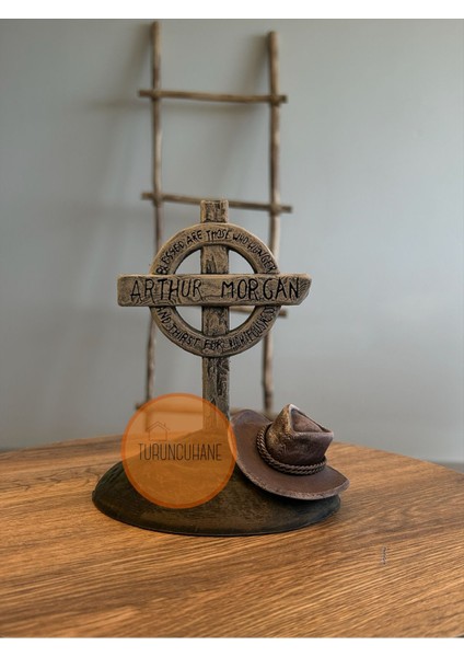 Arthur Morgan Grave 17 cm Figür Red Dead Redemption 2 Mezarı Playstation Gamer Hediyelik