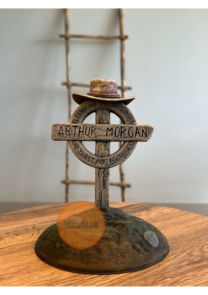 Arthur Morgan Grave 17 cm Figür Red Dead Redemption 2 Mezarı Playstation Gamer Hediyelik modelleri