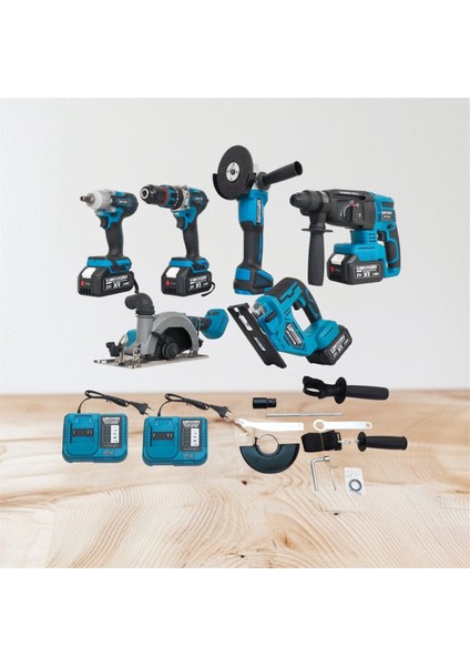 6'lı Matkap Seti, Güçlü ve Çok Amaçlı El Aletleri Koleksiyonu modelleri