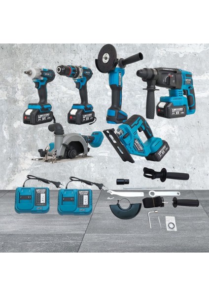 6'lı Matkap Seti, Güçlü ve Çok Amaçlı El Aletleri Koleksiyonu fırsatları