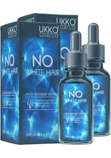 Nowhite Hair 2 Adet 50 ml Ölçeğinde Beyaz Saç Karşıtı Saç Serumu