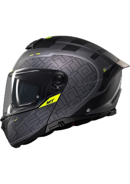 mt Atom 2 FU404SV Destiny C2 Matt Çene Açılır Motosiklet Kaskı modelleri