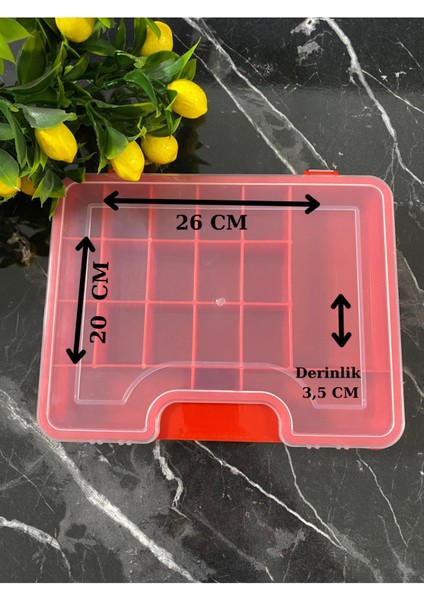 Renkli 18 Bölmeli Boncuk ve Takı Aletleri Hobi Organizer Kutusu fiyatları