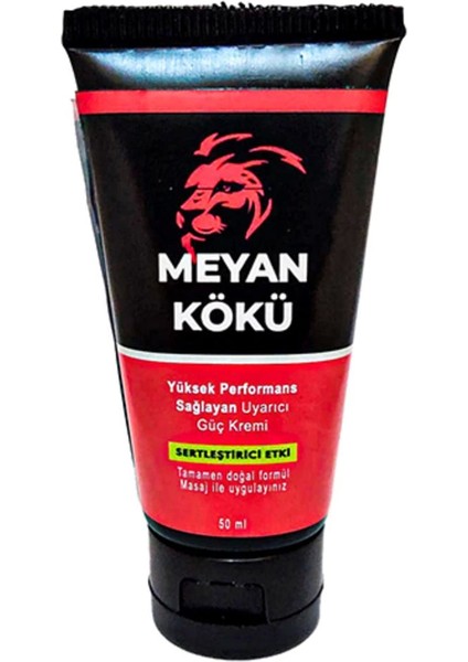 Meyhan Kökü Erkelere Sertlik Mesaj Bakım Kremi 50 ml