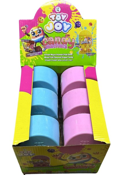 Şeker Makinesi Candy Machine 6 Adet