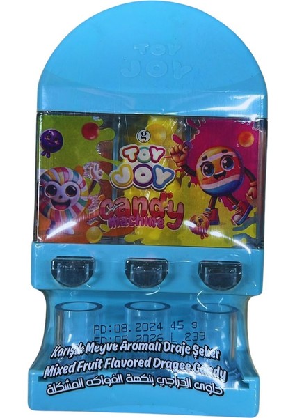 Şeker Makinesi Candy Machine 6 Adet modelleri