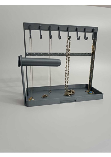 Çoklu Gri Takı Düzenleyici Standı, Şık ve Kullanışlı Tasarım fiyatları