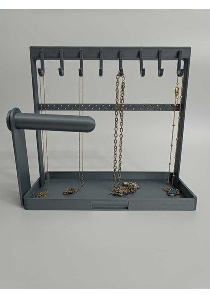 Çoklu Gri Takı Düzenleyici Standı, Şık ve Kullanışlı Tasarım modelleri