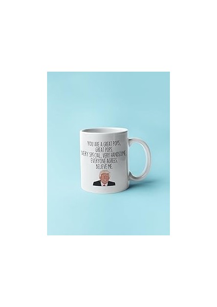 Print Dore Trump Pops Mug, Funny Trump Gift, Pops Gift, Pops Mug, Best Pops Ever, Funny Pops Gift,