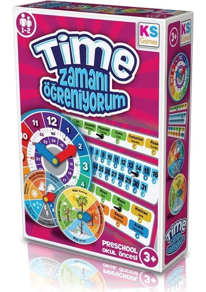 Nessiworld ZO234 Ks, Time - Zamanı Öğreniyorum / +3 Yaş